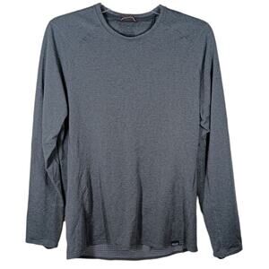 Patagonia Thermal Weight Capilene Baselayer Shirt Gray size Large